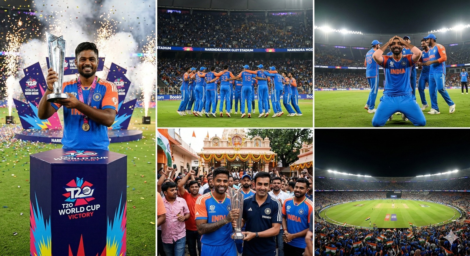 India are T20 World Cup Champions!